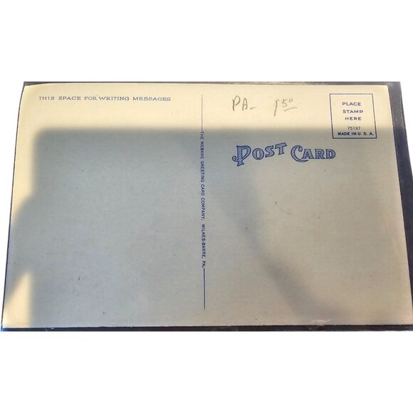 Postcard Science Hall Bloomsburg State Teachers College Bloomsburg PA BG2 5"x3" - Picture 2 of 5